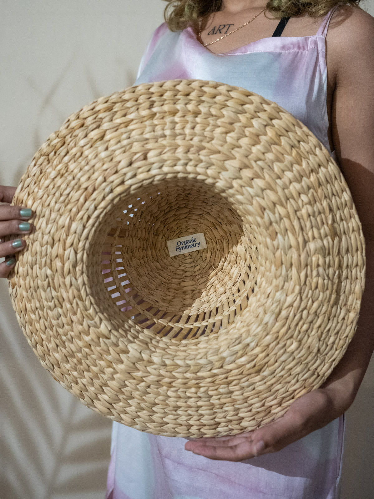 Tahiti Natural Beige Kauna Grass Hat